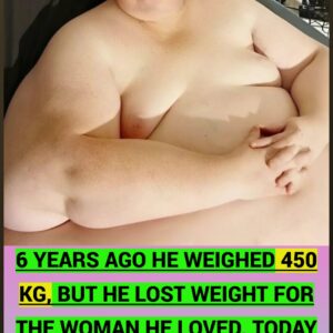 ¡Hace 6 años pesaba 450 kg! ¡Hace 6 años pesaba 450 kg!